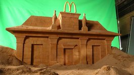 Mc Donald's Egyptien archeology